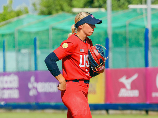 Ally Carda pictured in the Legacy Creators athlete deck