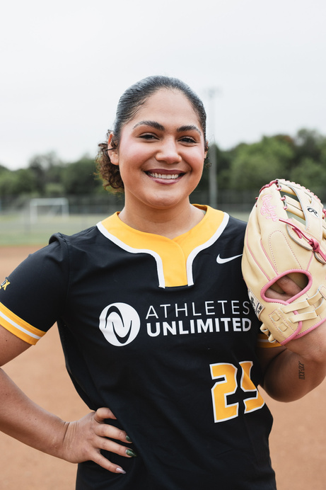 Jocelyn Alo Evans in an athlete portrait